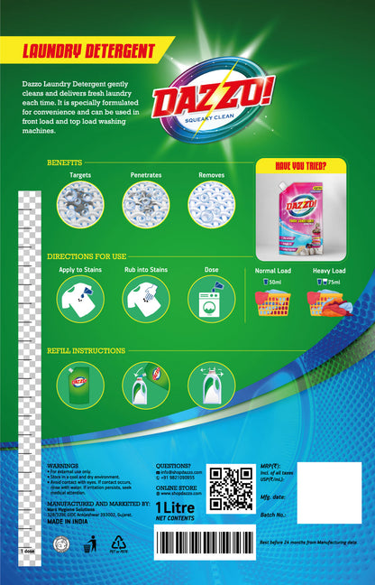 Dazzo Liquid Laundry Detergent